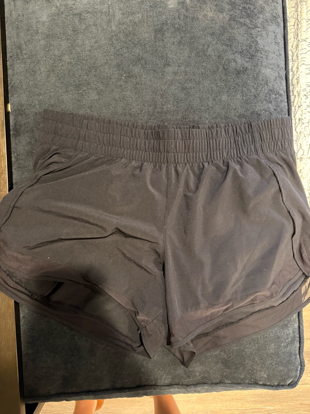 Athleta Black Women's Athletic Shorts with Elastic Waist